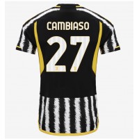 Maglie da calcio Juventus Andrea Cambiaso #27 Prima Maglia 2023-24 Manica Corta